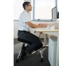 Ergonomische kniestoel UNILUX ERGO LEG zwart