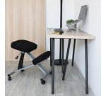 Ergonomische kniestoel UNILUX ERGO LEG zwart