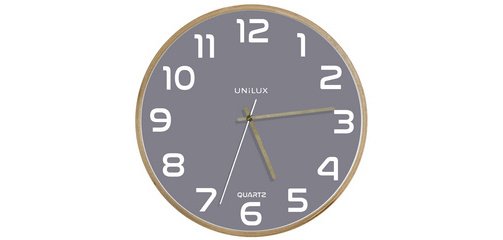 Horloge murale à quartz 'BALTIC', bleu