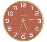 Horloge murale à quartz 'BALTIC', bleu