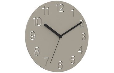 Horloge murale à quartz 'HELLO', diamètre 400 mm