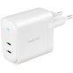 Adapter mit USB-Anschluss, 2x USB-C PD, 40 W, weiß