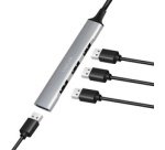 Slim Hub USB 3.2 Gen 1, 4 ports, boîtier aluminium