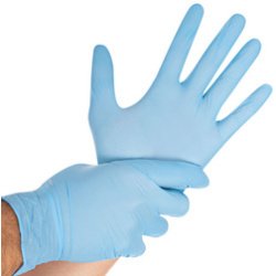 Handschuh SAFE VIRUS, M, blau - Box mit 100 Handschuhen