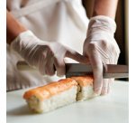 Gant nitrile ALLFOOD SAFE, M, sans poudre - Boîte de 250 gants