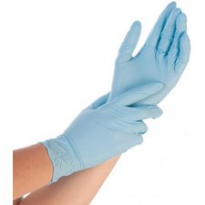 Gant nitrile ALLFOOD SAFE, L, sans poudre - Boîte de 250 gants