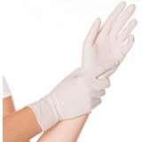 Gant nitrile Safe Fit, L, sans poudre, bleu - Boîte de 100 gants