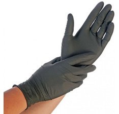 Handschoenen nitril 'SAFE FIT' poedervrij