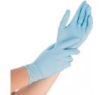 Gant nitrile Safe Fit, S, sans poudre, bleu