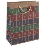 Sac cadeau de Noël 'Cut-out style', grand