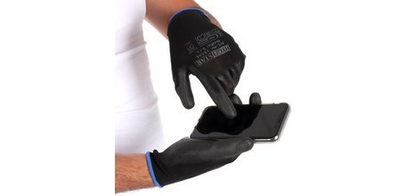 Work glove for touchscreen "Black ACE TOUCH" - The pair