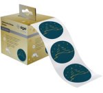 Sticker de Noël 'Christmas tree petrol', en rouleau