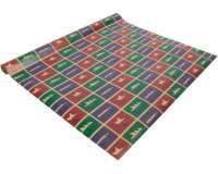 Papier cadeau de Noël 'Cut-out style', en rouleau