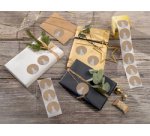 Sticker de Noël 'Polar bear with shooting star'