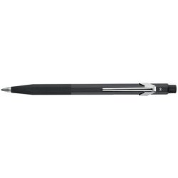 En_portaminas caran d'ache fixpencil negro con clip 3 mm con afilador en el pulsador