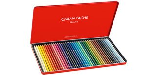 Crayons de couleur PABLO, étui métal de 40