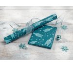 Papier cadeau de Noël 'Polar bear with...', en rouleau