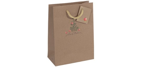 Sac de Noël 'Christmas with apples', grand