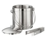 Seau à glaçons, acier inoxydable, 1 litre