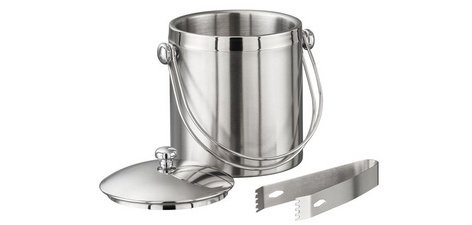 Seau à glaçons, acier inoxydable, 1 litre