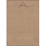 Papier à motif de Noël 'Christmas tree', A4