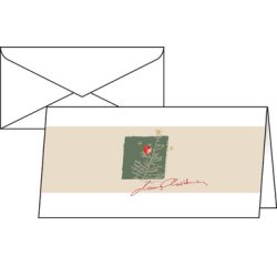 Carte de Noël 'Christmas with apples', A6, pour