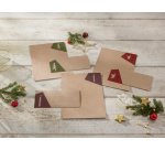 Set de papier à motif de Noël 'Cut-out style', A4