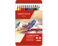 Crayons de couleur SUPRACOLOR,étui métal de 120