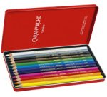 Crayons de couleur SUPRACOLOR, étui métal de 12