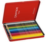 Crayons de couleur SUPRACOLOR, étui métal de 18