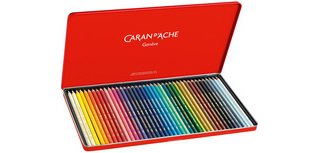 Crayons de couleur SUPRACOLOR, étui métal de 40