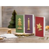 Set de cartes de Noël 'Cut-out style', A6, pour