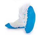 Surchaussure PP 'HYGOMAT' avec semelle PE-C, blanc/