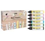 Candle Pen 'Bee Happy', set de 6