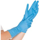 Gant de protection chimique Super High Risk, nitrile bleu - Boîte de 50