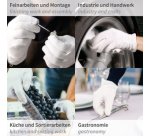 Gant en coton Blanc, XL, blanc - La paire