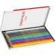 Crayons de couleur SWISSCOLOR, étui métal de 12