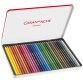 Crayons de couleur Swisscolor, étui métal de 30