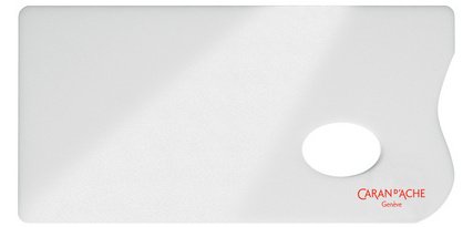Palette Aquarelle, en Plexiglas, blanc