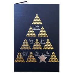 Carte de Noël 'Pyramide de Noël'