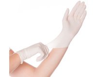 Gant en latex "Skin", poudré - Boîte de 100 gants