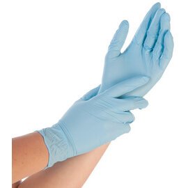 Gant nitrile "Extra Safe", sans poudre - Boîte de 100 gants
