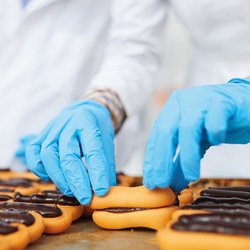 Handschoenen nitril 'Extra Safe' poedervrij - doos van 100 stuks