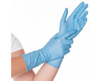 Nitrile "Extra Long" powder-free gloves - Box of 100 gloves