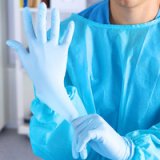 Gant en nitrile SAFE SUPER STRETCH, XL bleu - Boîte de 100 gants