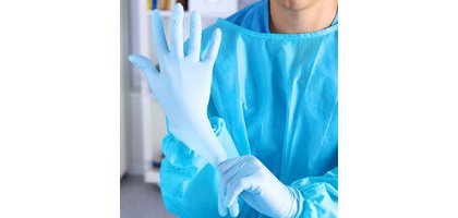 Gant en nitrile SAFE SUPER STRETCH, M - Boîte de 100 gants