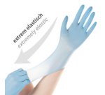 Gant en nitrile SAFE SUPER STRETCH, M - Boîte de 100 gants