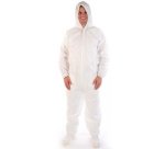 Combinaison PP avec capuche, XXL, blanc