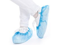 Surchaussure jetable Hygomat, bleu - Lot de 110