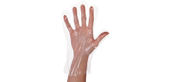 Handschoenen LDPE "Polyclassic Soft" transparant - doos van 100 stuks